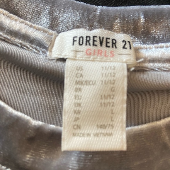 Crushed velvet girls dress, size 11/12 - Picture 3 of 3